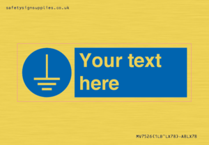 Custom Connect to Earth Sign